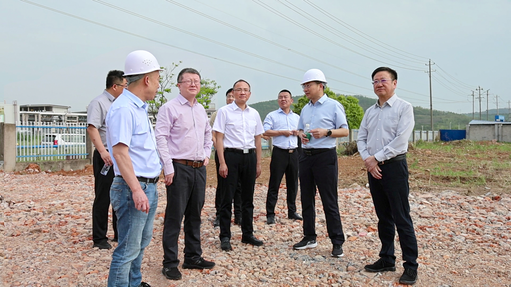 市领导督导重点项目建设工作