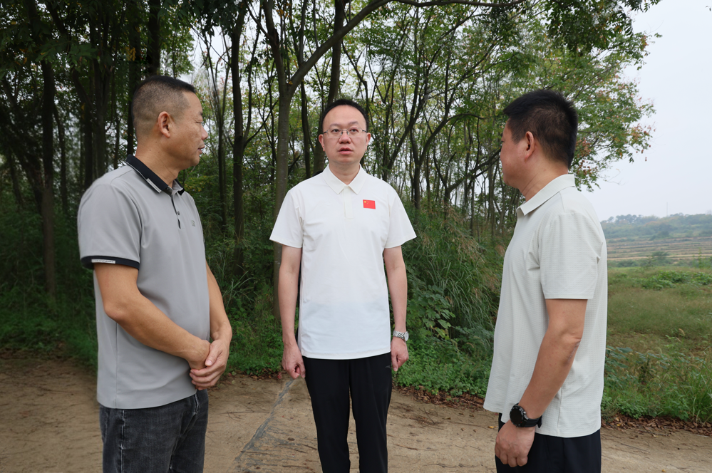 彭子晟主持召开秸秆综合利用暨禁限烧管控示范点现场会