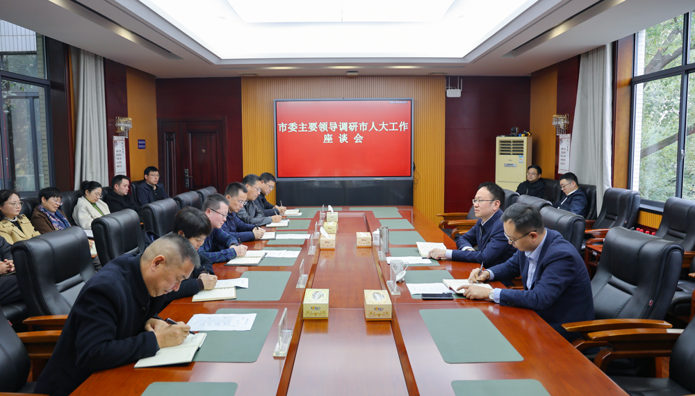 彭子晟调研市人大工作