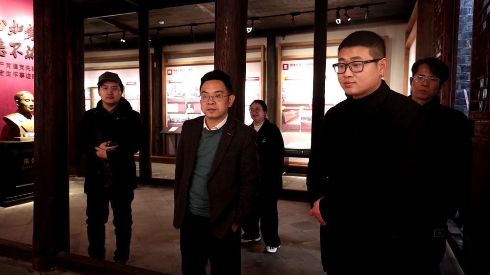 湖南文理学院来津对接调研朱务善红色文化挖掘整理工作