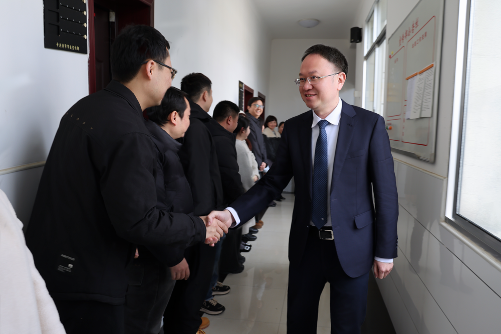 彭子晟、李军林走访市委、市人大、市政府、市政协及常委部门