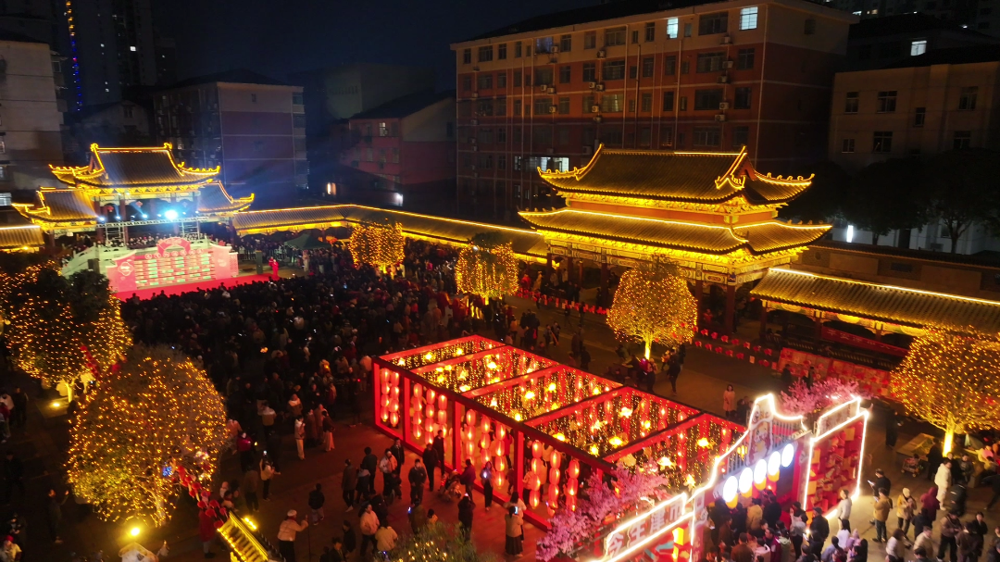 我市举行“马跃兰津 灯耀元宵”活动