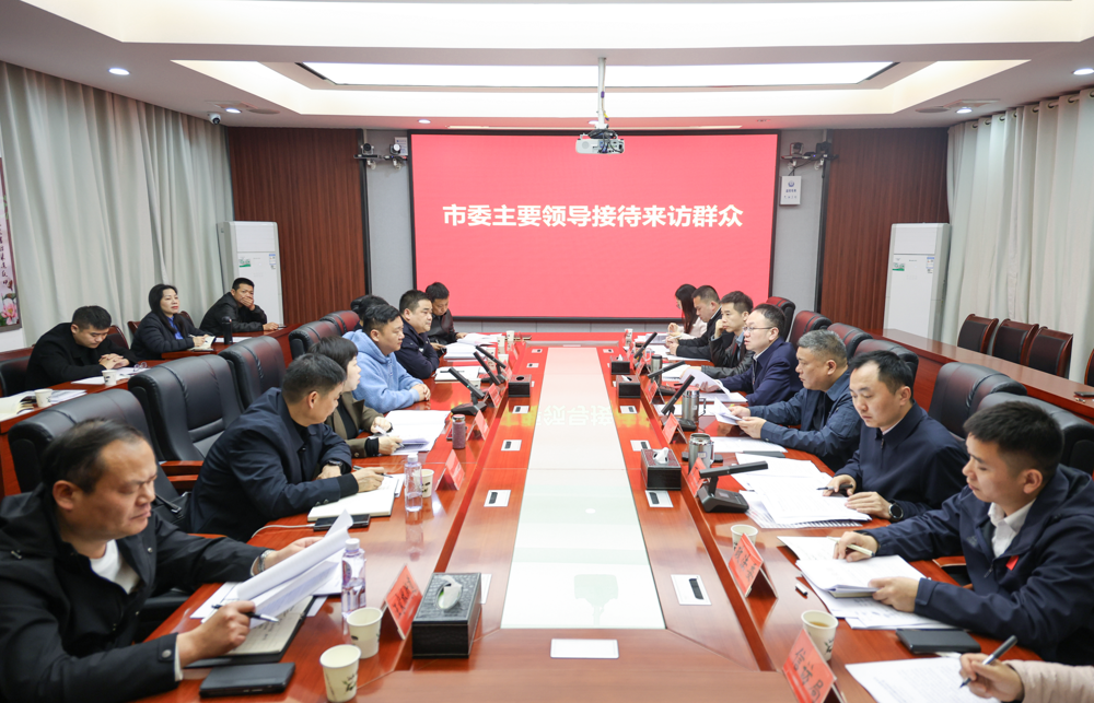 彭子晟下沉接访并调度重点信访工作