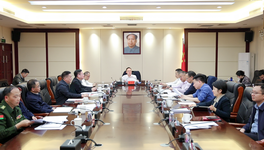 彭子晟主持召开中共津市市委2026年度第13次常委会会议