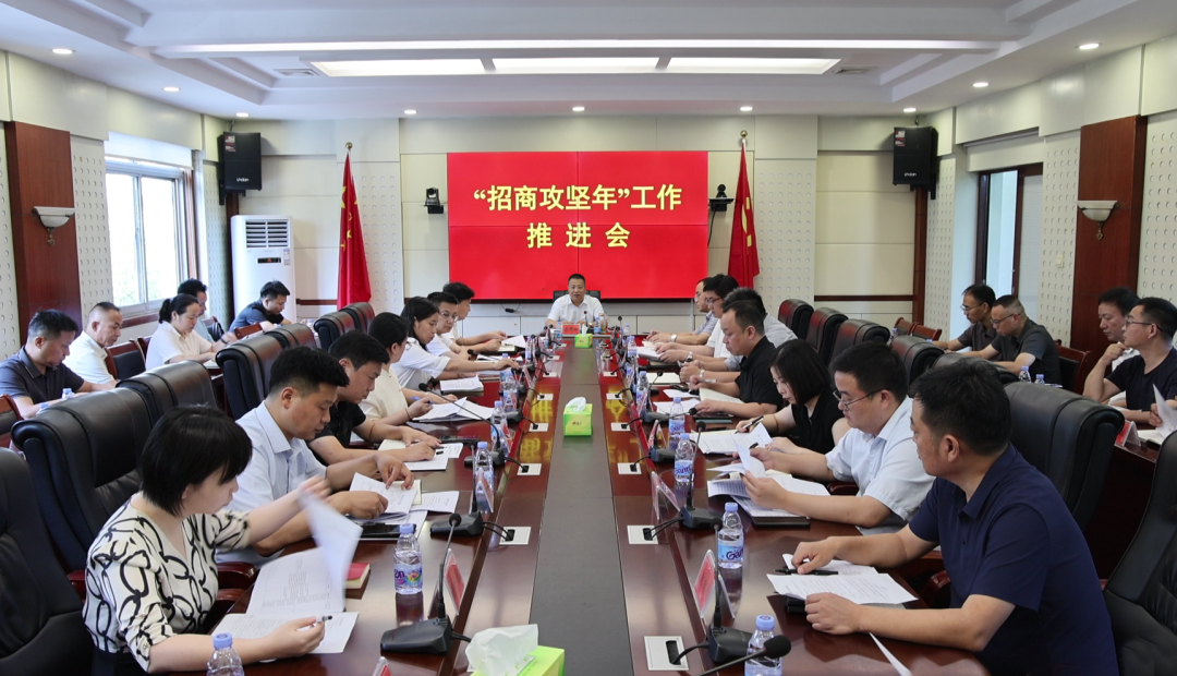 我市召开“招商攻坚年”工作推进会