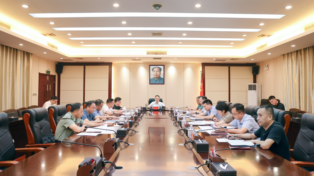 彭子晟主持召开中共津市市委2026年度第27次常委会会议
