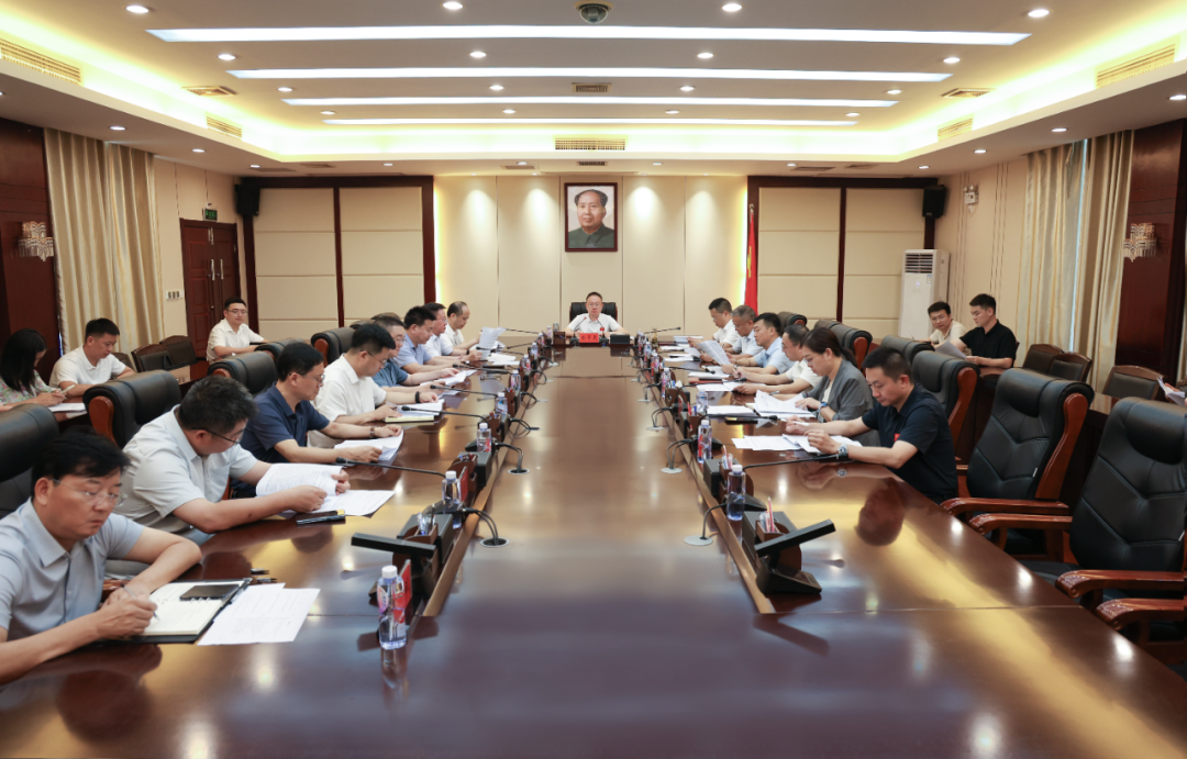 彭子晟主持召开中共津市市委2026年度第31次常委会会议
